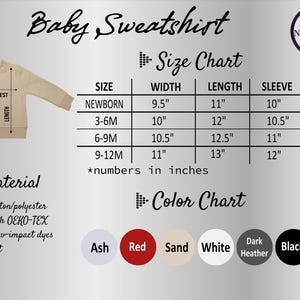 the size chart for a long sleeved t - shirt