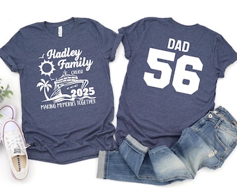 Cruise Squad, Family Cruise Shirts, 2025 Cruise Squad, Cruise 2025 Shirts, Custom Family Cruise Vacation 2025 Tee Shirts,Family Matching Tee