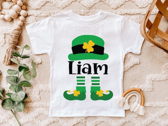 Boy Saint Patricks Day Shirt, Patricks Day Boy Shirt, St. Patty Day Gift, Boys Personalized Shirt, Kids Fashion, Kids Gift, Gift for Boy