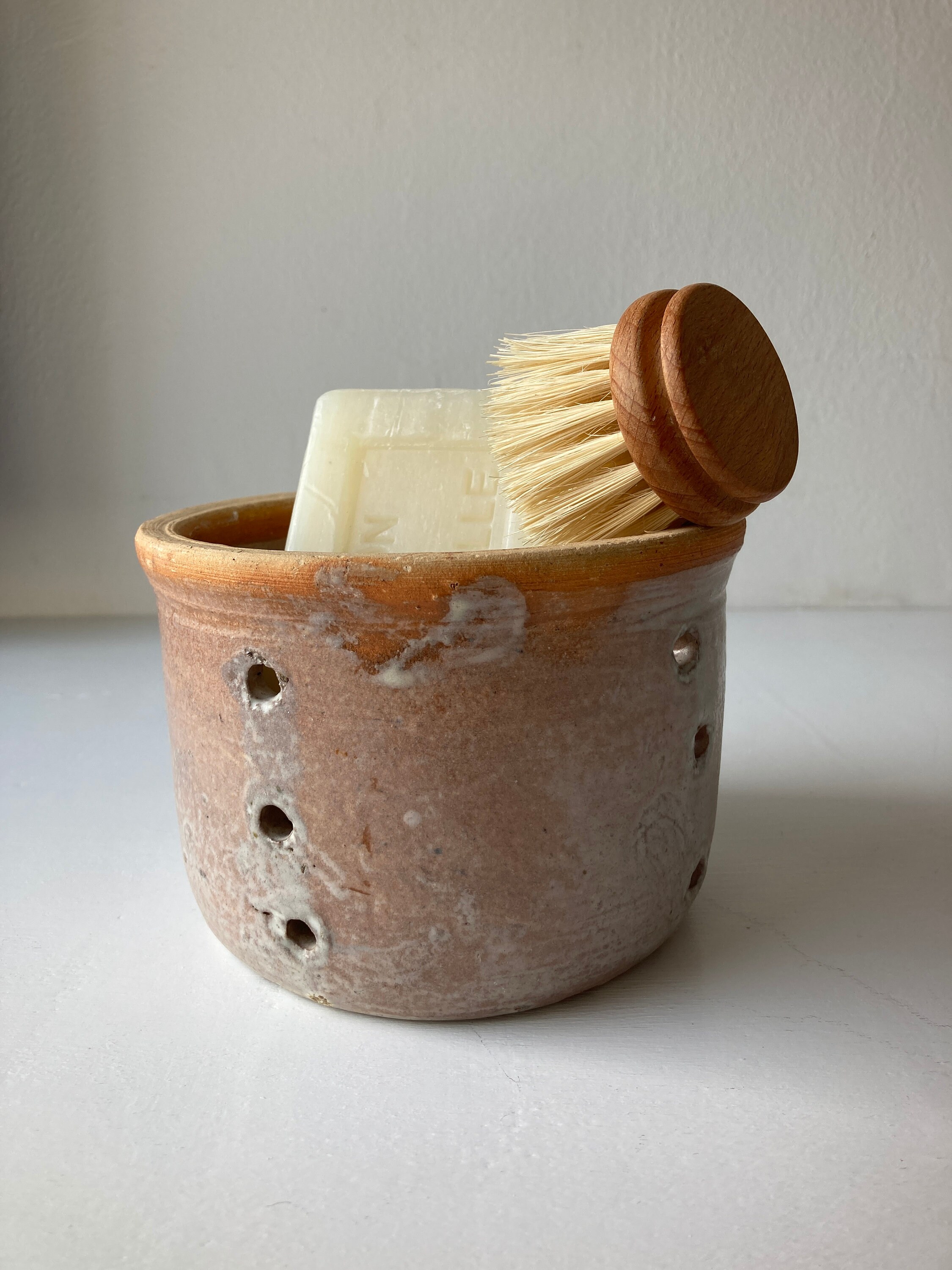 Earthenware Cheese Strainer Rustic Cheese Drainer Rustic Etsy