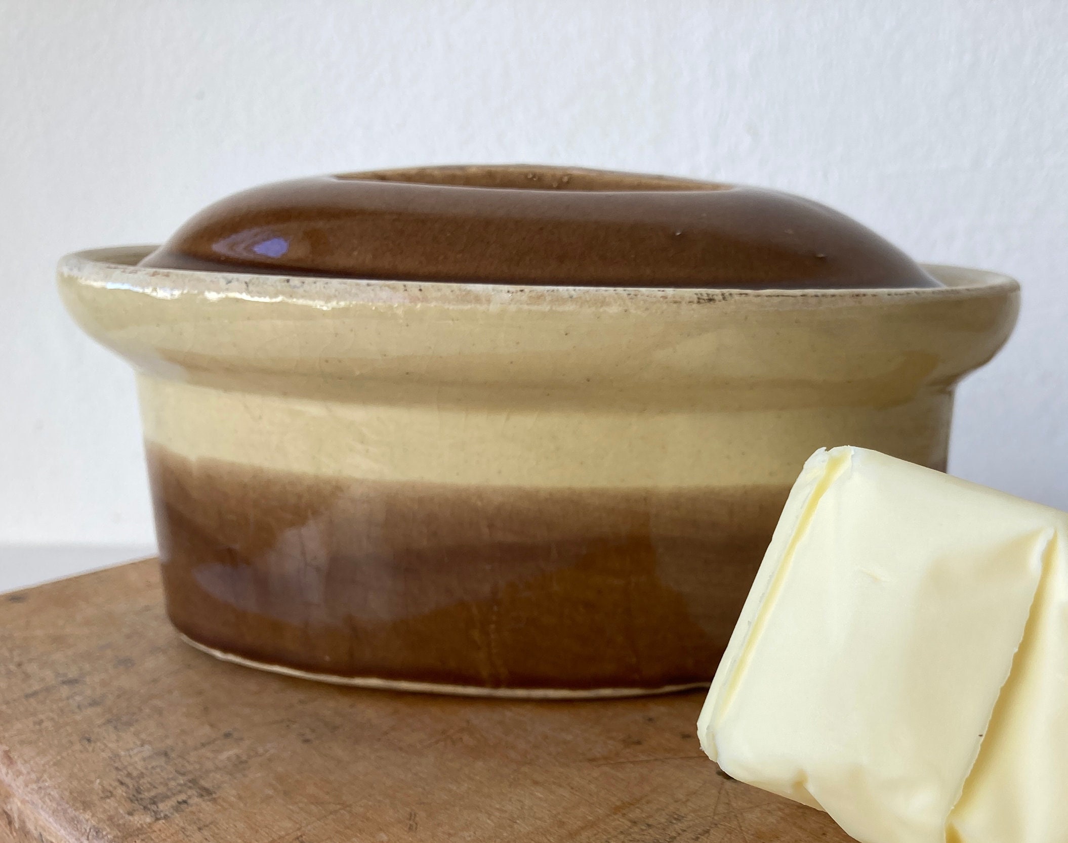 French Vintage Ceramic Terrine Antique French Glazed Etsy