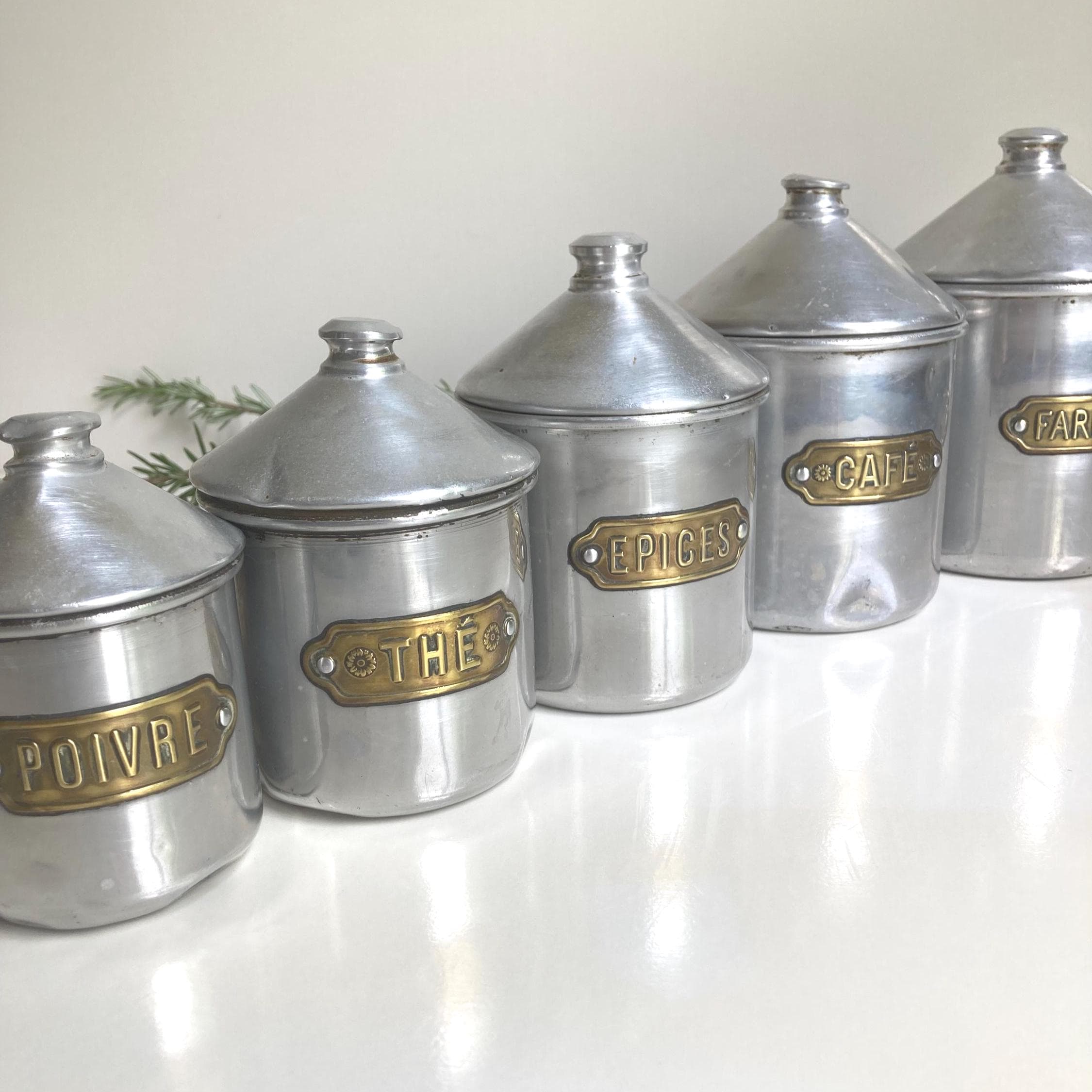 Vintage coffee canister tin - Etsy 日本