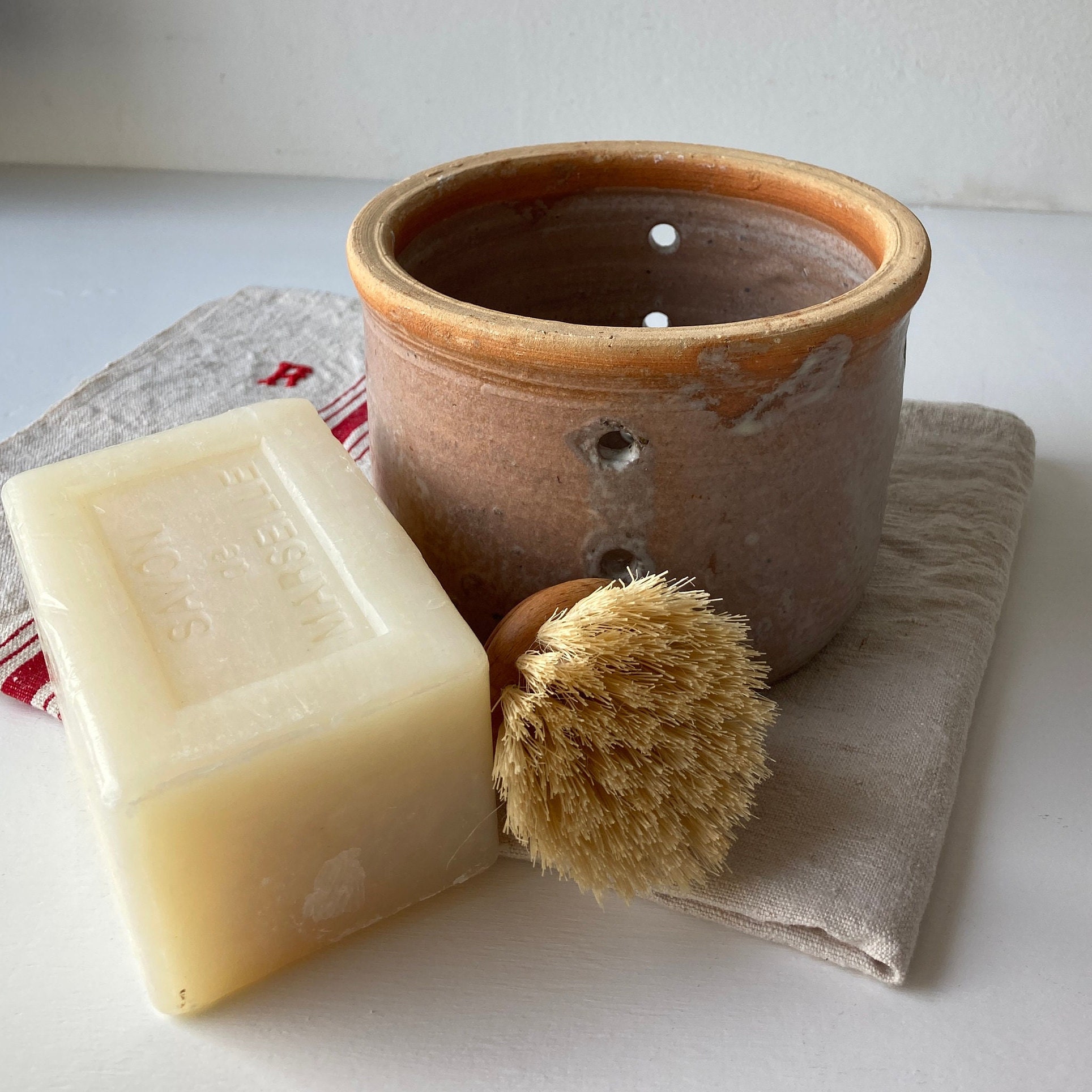 Earthenware Cheese Strainer Rustic Cheese Drainer Rustic Etsy