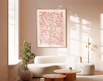 Arabic Calligraphy Positive Words Art Print, Set of 3 (Digital Download)