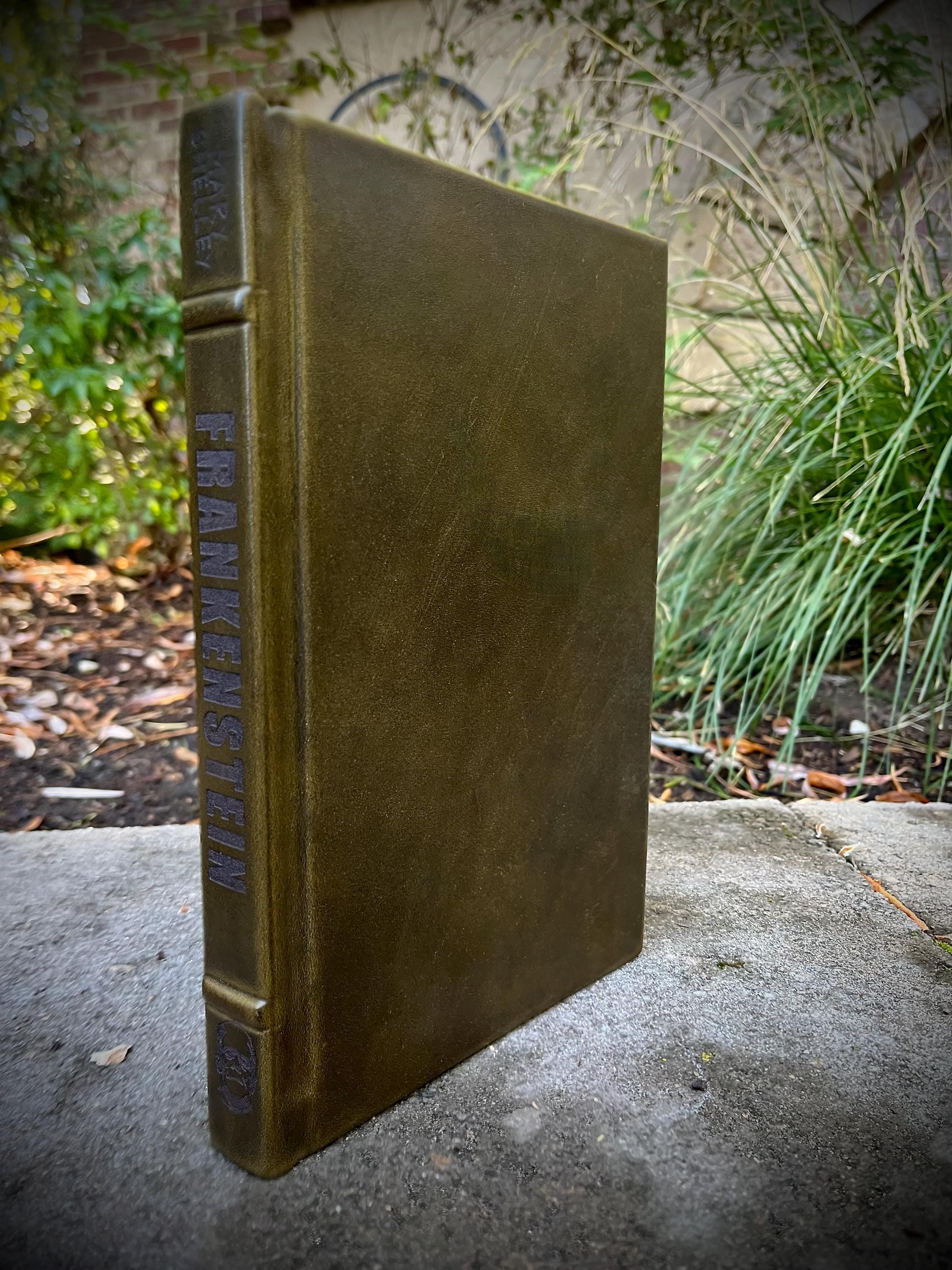 Leather-bound Set Gothic Literature Bram Stoker Dracula Mary Shelley Frankenstein Complete Works Edgar Allen Poe Grimm Brothers Fairy Tales