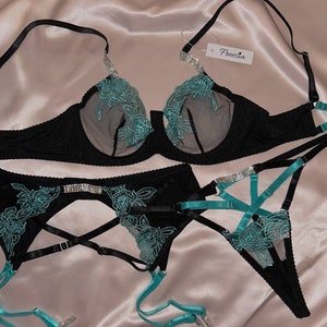 Teal Lingerie 