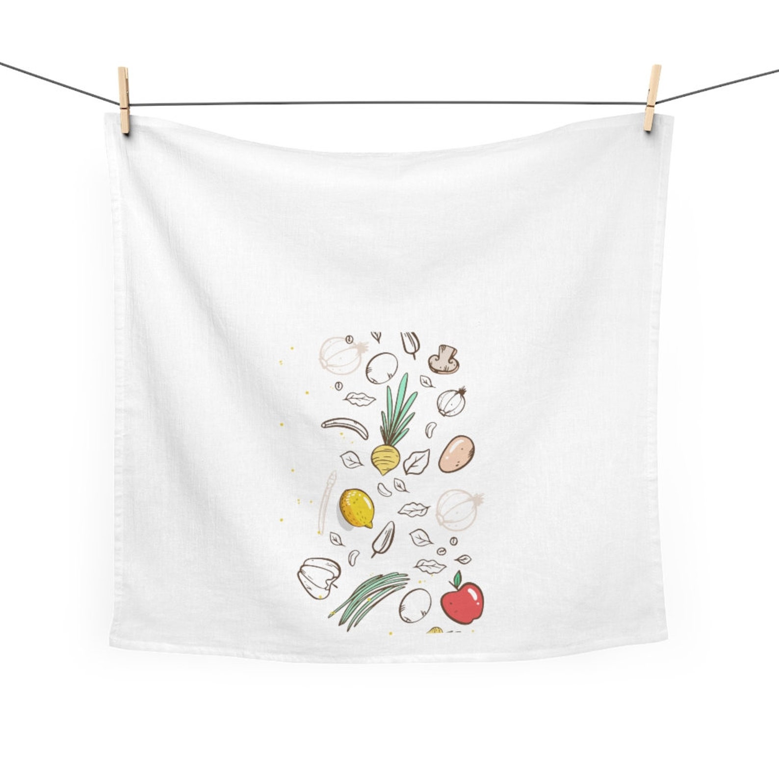 Tea towel kitchen towel oven towel bread towel Make your Etsy