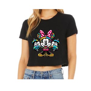 Minnie Mouse crop top