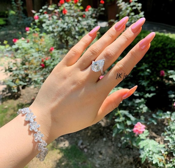 Ada 6ct Princess Cut Diamond Engagement Ring | Nekta New York