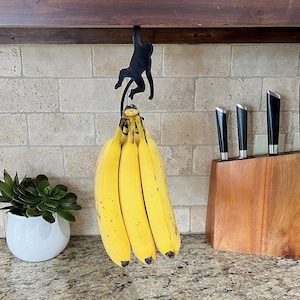 Orangutan Banana Hanger - Folds Up When Not in Use (3D Printed/Plastic)