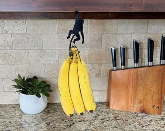 Orangutan Banana Hanger - Folds Up When Not in Use (3D Printed/Plastic)