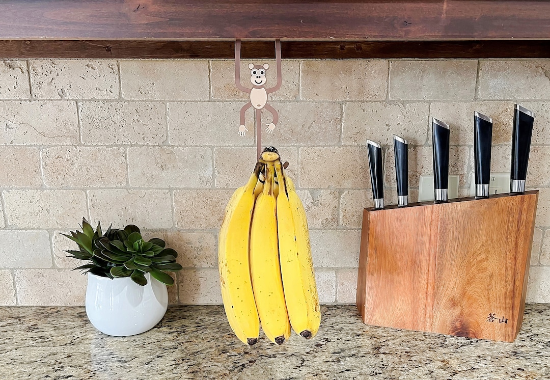 Monkey Banana Hanger Folds up When Not in Use 3D Printed/plastic Etsy
