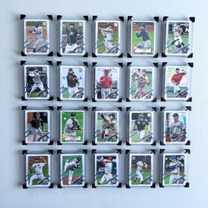 Trading Card Wall Display- Set Of 20