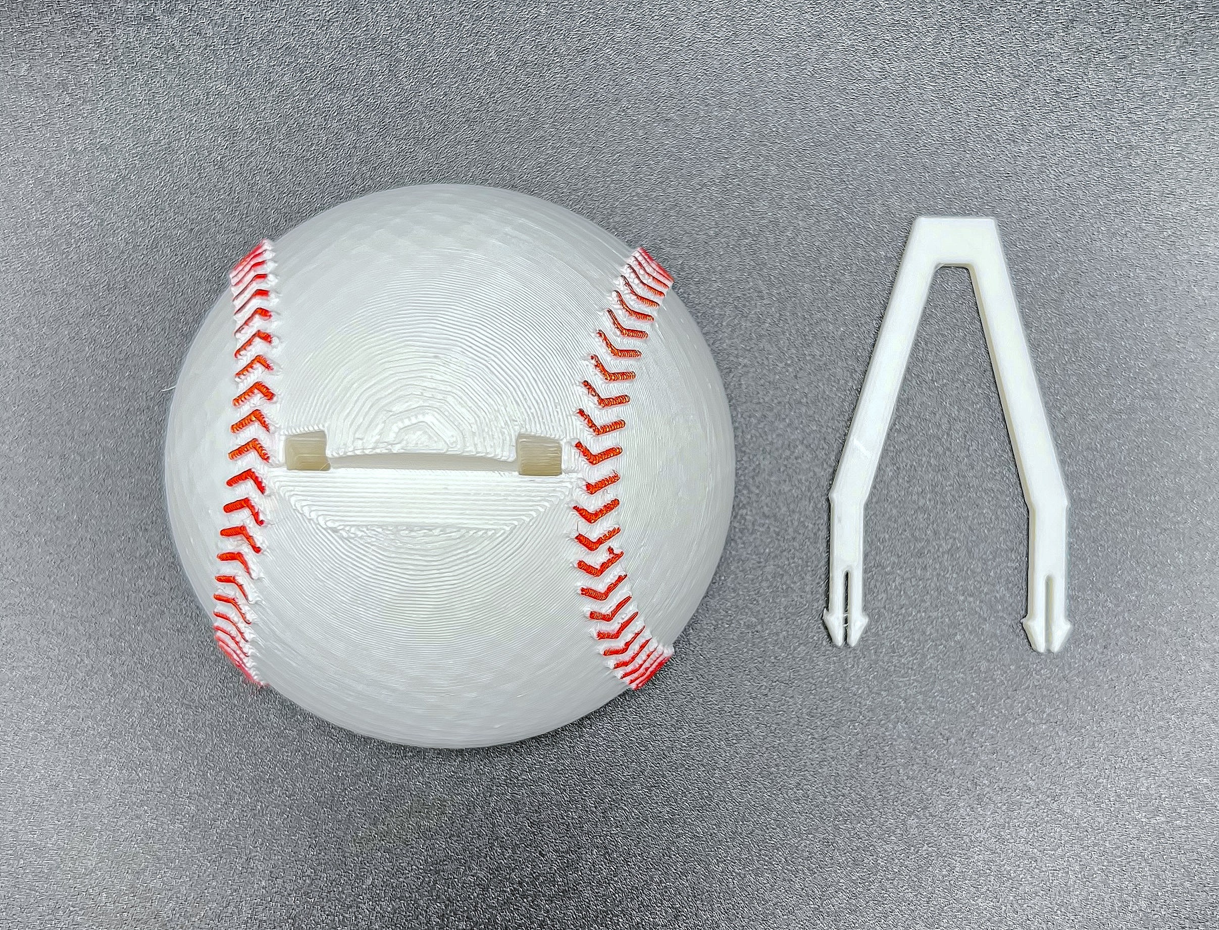 Baseball Card Stands Pack of 4 half Baseball Etsy