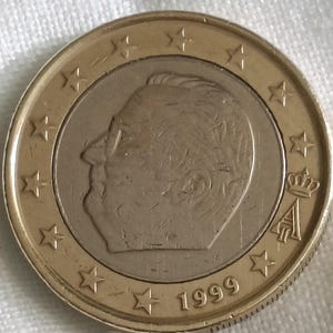 1 Euro Belgium 1999