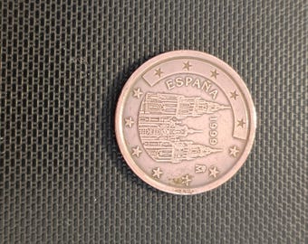 5 cent coin Spain 1999. Make an offer. A fair price and it&#39;s yours.
