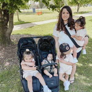Porte-bébé Peut contenir jusqu'à 20 kg de bébé à tout-petit, noir, beige, écharpe, siège de hanche image 9