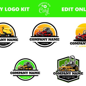 Landscape Business Logo Landscaping Design Lawn Care Etsy Ireland