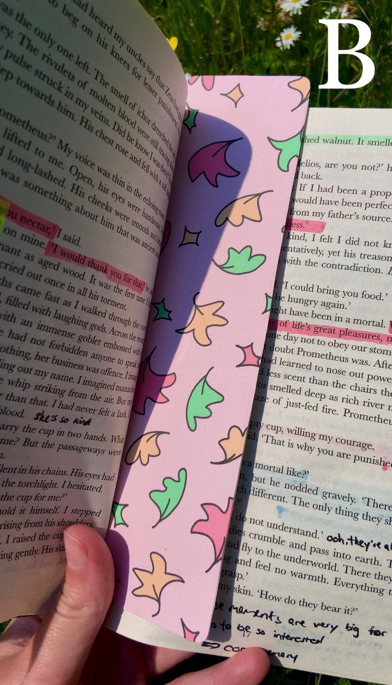 Heartstopper Bookmark Netflix Series Alice Oseman Etsy