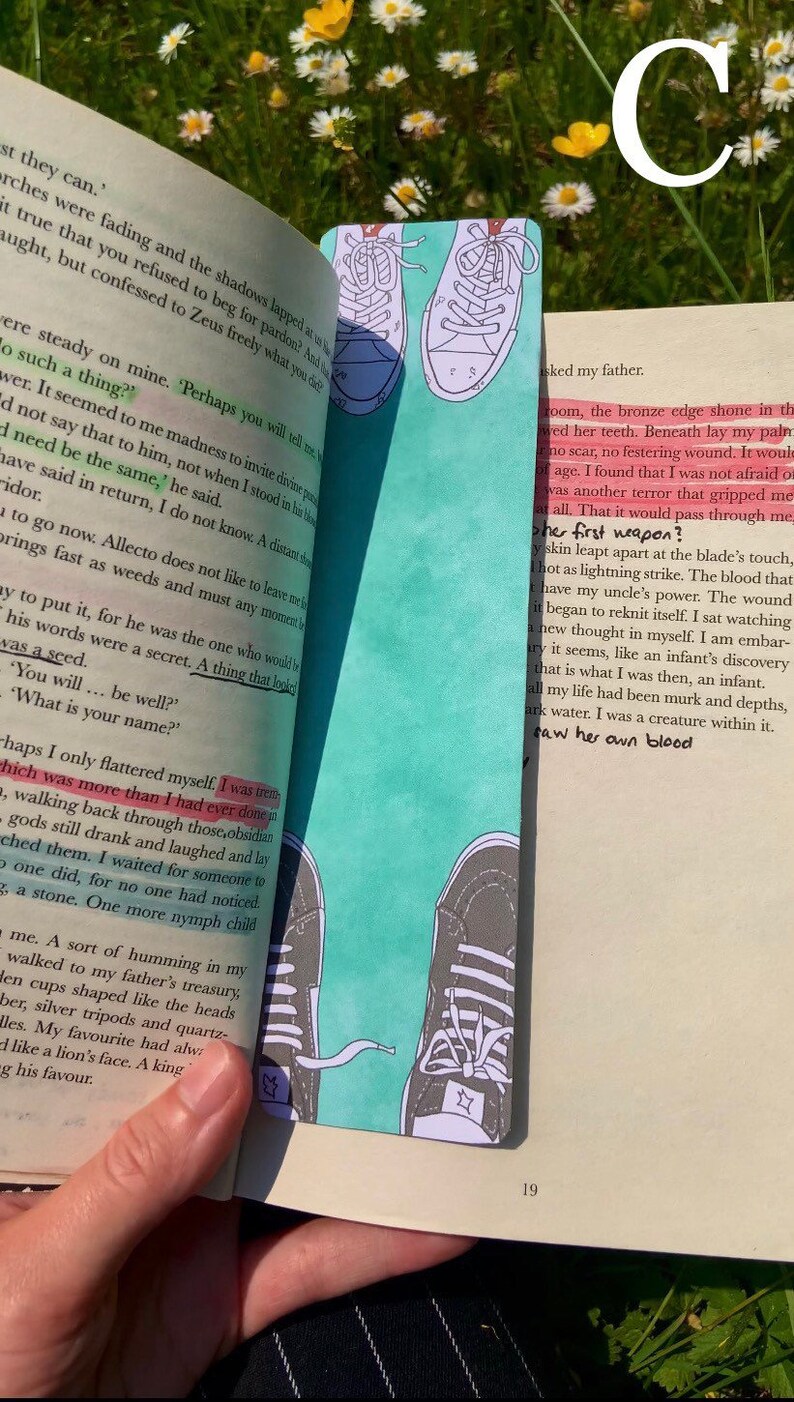 Heartstopper Bookmark Netflix Series Alice Oseman Etsy UK