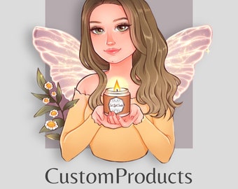 Custom Products | Personalized items | Fandom Candle | Soywax Candle | Soy wax candle |