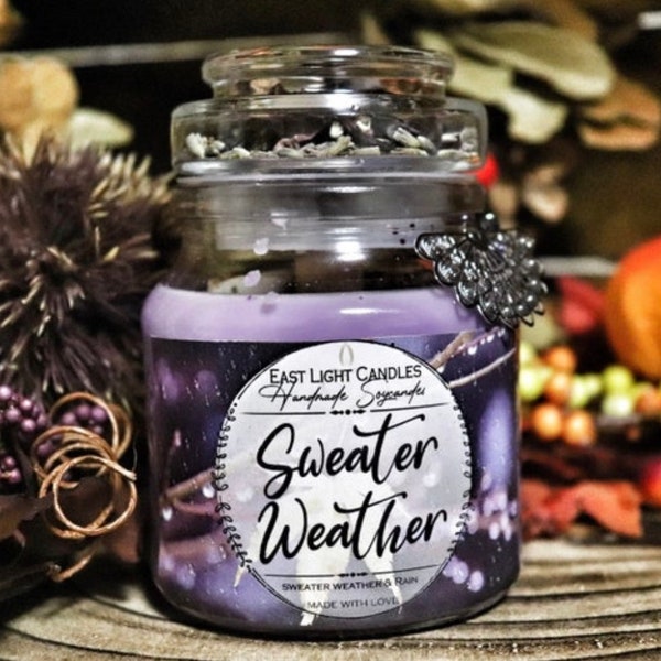 Sweater Weather Candle Etsy