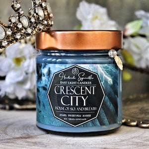 Crescent City | Fandom Candle | Vegan Soy Candle | Bookish Candle