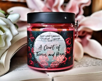 Rhysand Kerze Candle-A Court of Thorns and Roses-Soy Vegan Candle