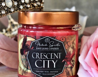 Crescent City Candle | Bookish Candle | Buchkerze | Soy Vegan Candle | Fandom Candle