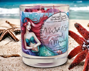 Mermaid | Fairytale Collection | Soywax Candle | Fandom Candle | Vegan Soycandle
