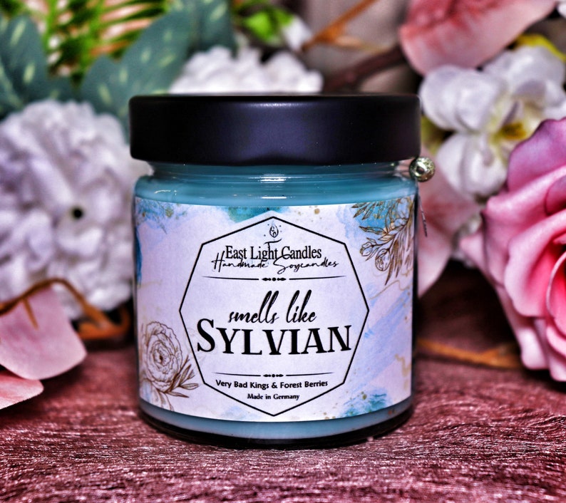 Smells like Sylvian Very Bad Kings Bookish Candle Buchkerze Soy Vegan Candle Fandom Candle Bild 1