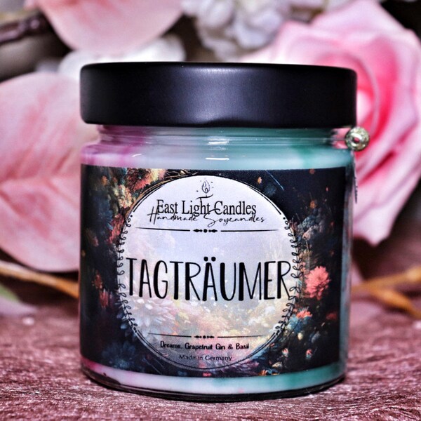 Tagträumer | Bookish Candle | Buchkerze | Soy Vegan Candle | Fandom Candle