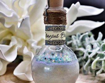 Dragon's Breath | Handmade Decorative Magic Potion – Magic Bottle | Fantasy Decoration, LARP Accessory | Wizard Magic Potion