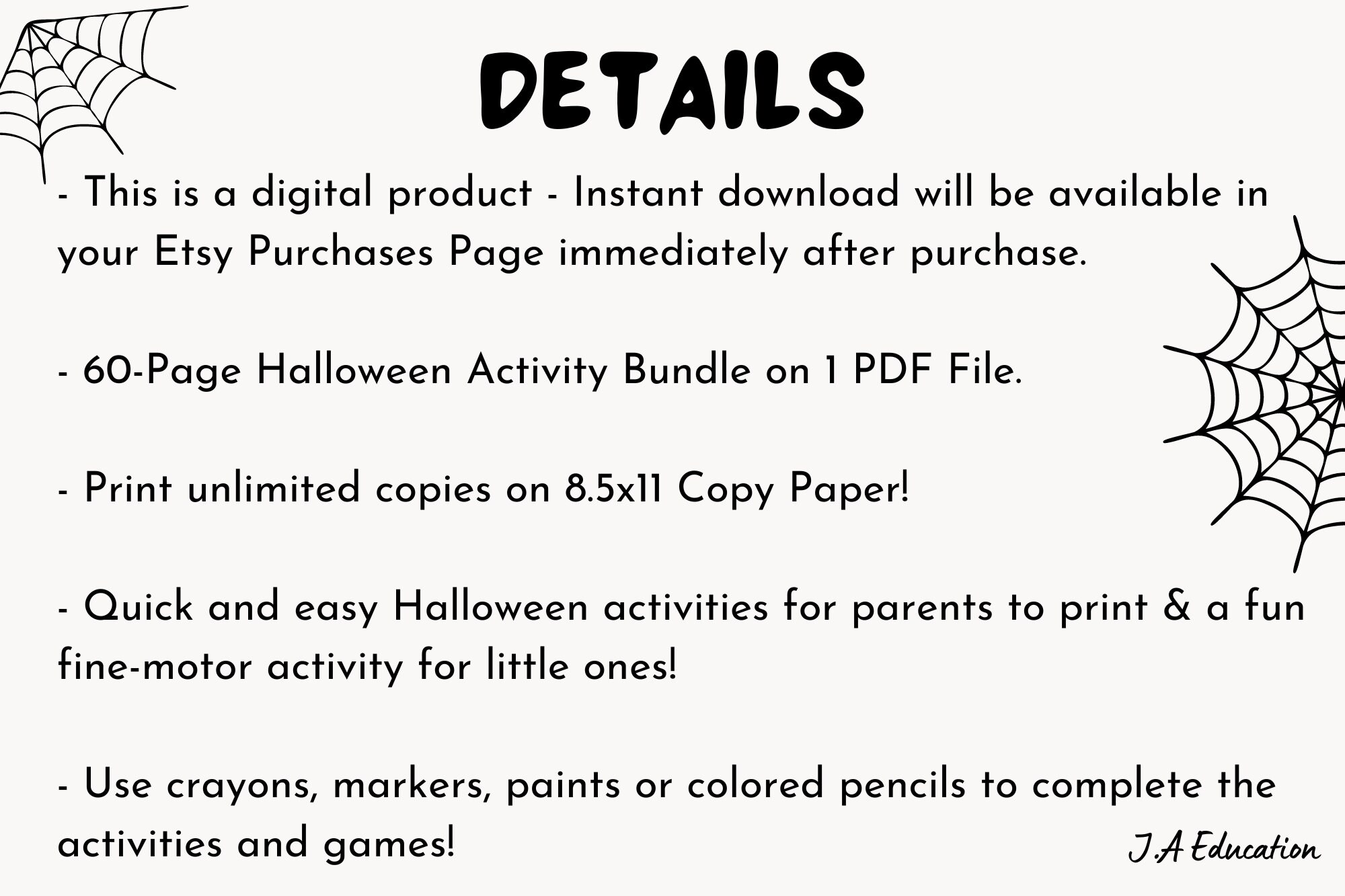 Halloween Activity Book, Printable Kids Games, Toddler Busy Book ...