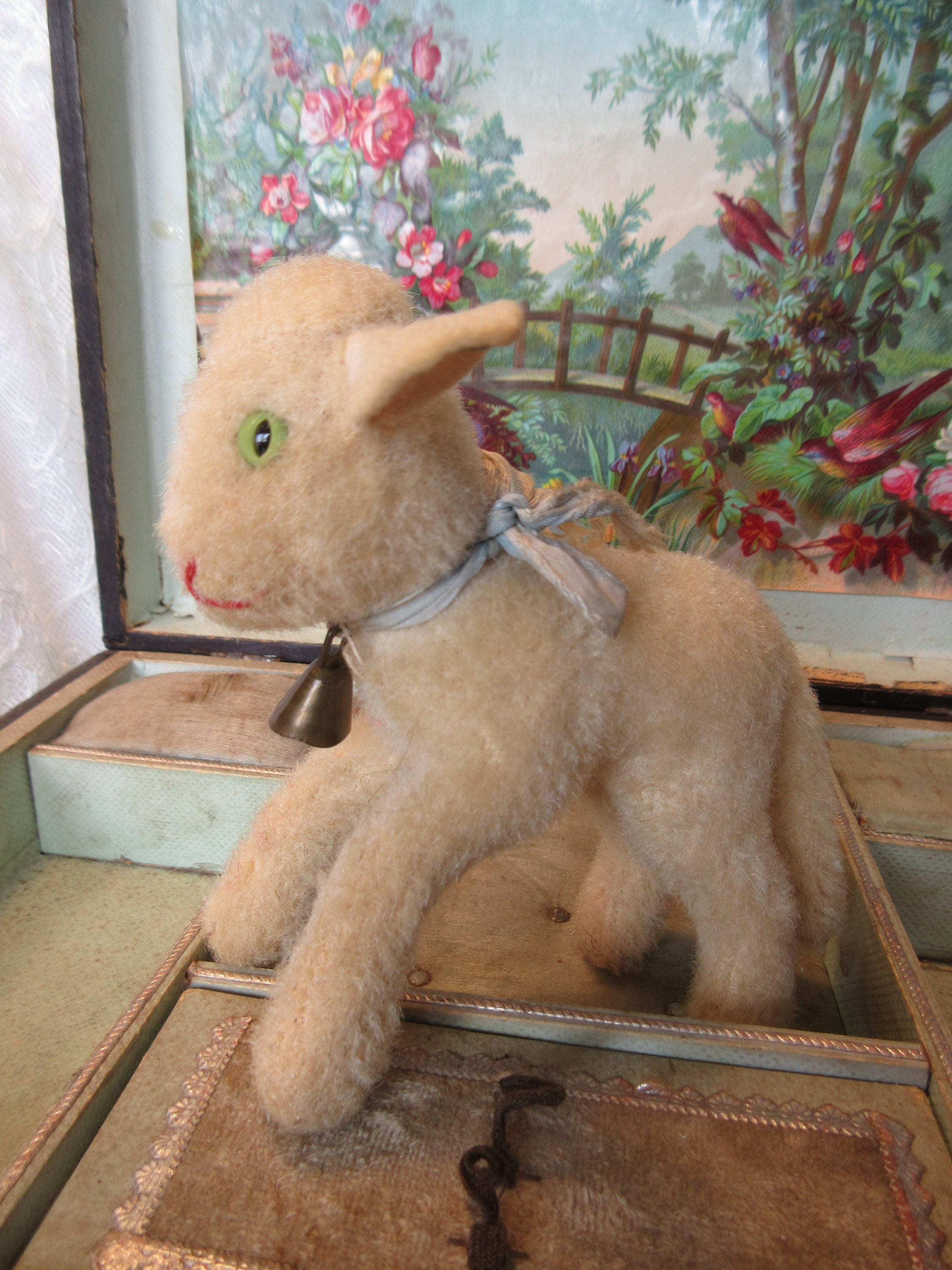 〓希少 Steiff Lamby アンティーク シュタイフ社 ヒツジ 羊 ランビー