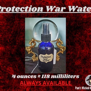 Protection War Water 4oz