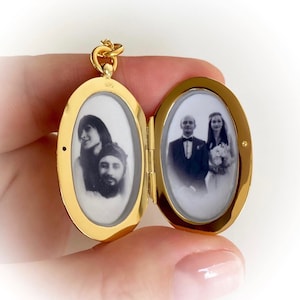 Personalized Custom Photo Locket Necklace