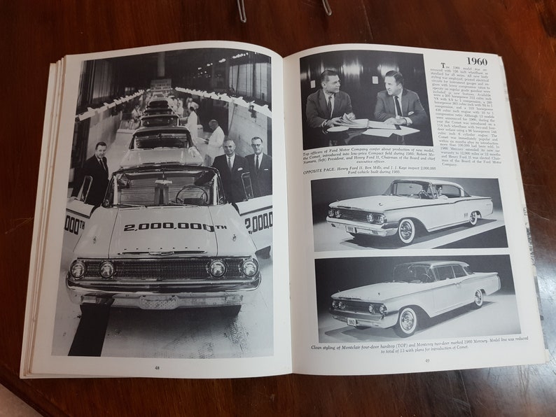 MERCURY 1939 1964 Silver Anniversary Edition, Publication : Vintage Automobile Book 1964 image 3