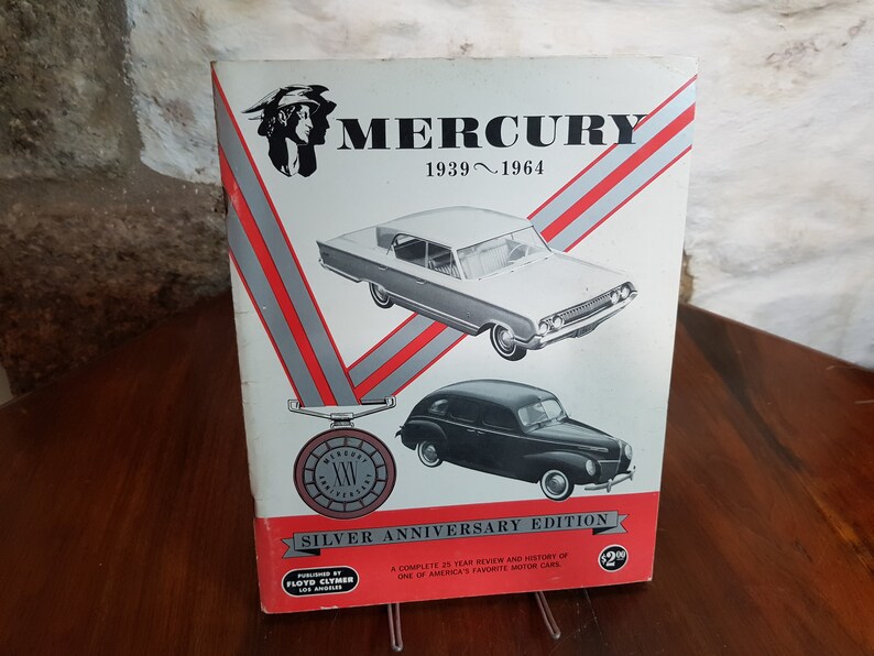 MERCURY 1939 1964 Silver Anniversary Edition, Publication : Vintage Automobile Book 1964 image 1