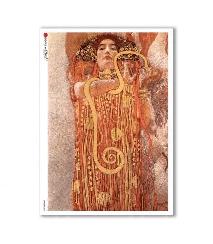 Klimt Art Woman Gold Dress - Etsy Klimt Art Woman Gold Dress - Etsy