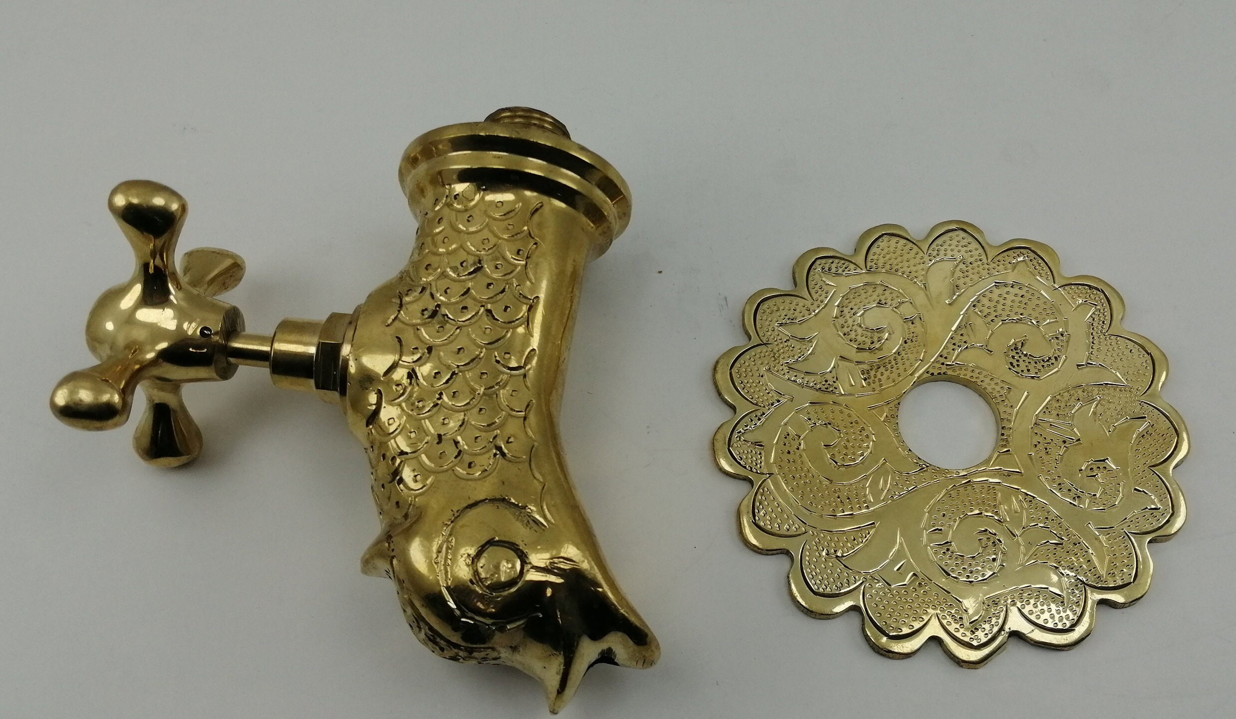 Moroccan Bathroom Faucet Brass Fish Faucet Sink Faucet Etsy