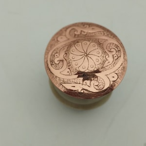 Solid Copper Sink Drain: Unlacquered Pop-Up Drain - 1.5 Inch image 5