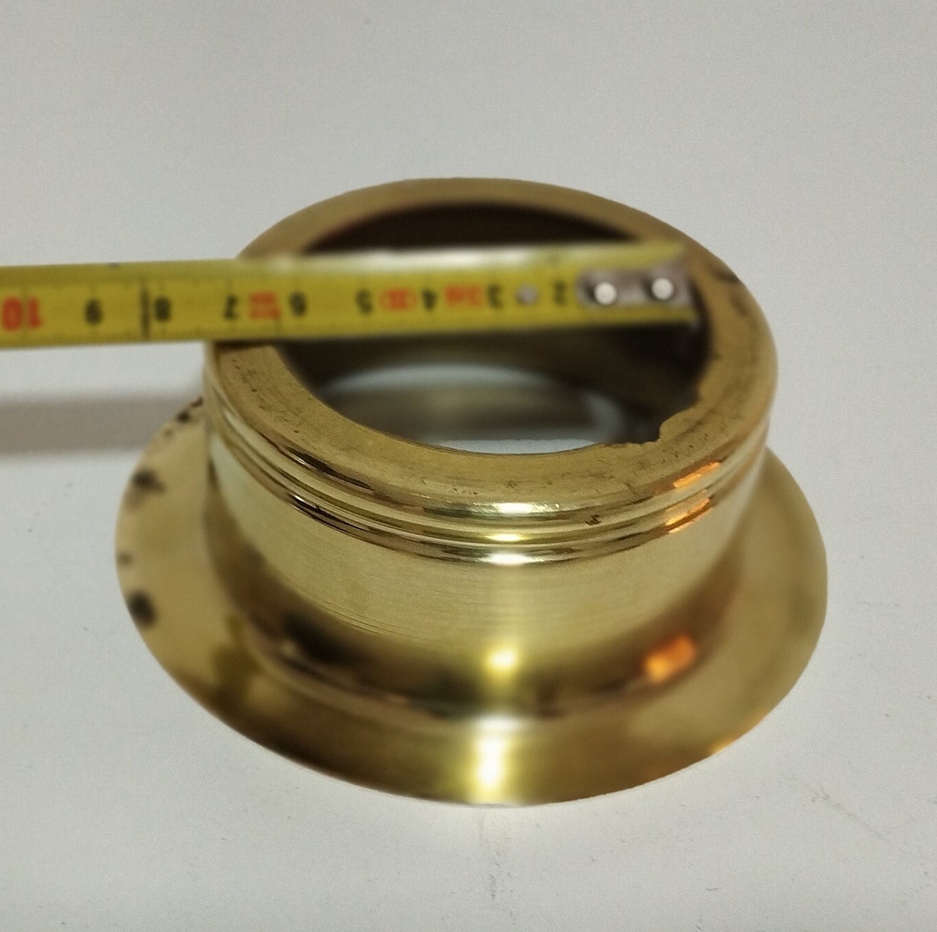 Unlacquered Brass Garbage Disposal Flange Kitchen Sink Etsy