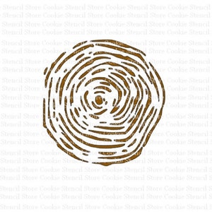 Wood Grain Trunk Stencil, Wood Stencil, Cookie Stencil, Cake Stencil, Craft Stencil