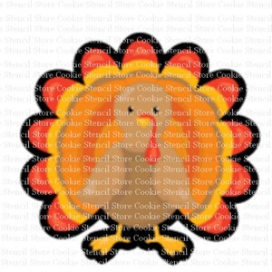 Turkey Cookie Cutter: Thanksgiving PLA Cutter