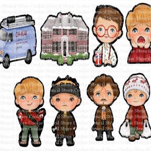Home Alone Cookie Cutter Set: Christmas Movie Baking