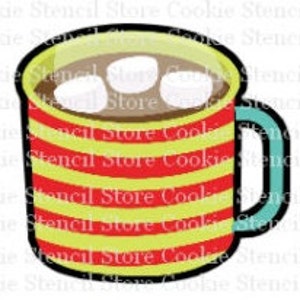 Mug Cookie Cutter, Christmas Cutter, Winter Cutter