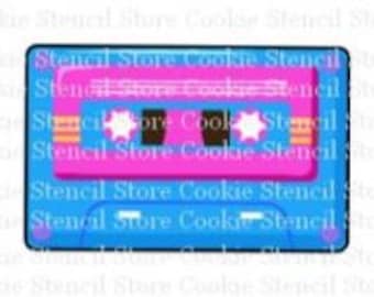 Cassette Tape Cookie Cutter: Retro Baking