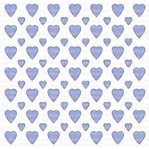 All the Hearts Cookie Stencil Digital SVG, Valentine Cookie Stencil SVG