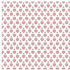 Herzen und Punkte Cookie Schablone SVG - Valentinstag (Digitale Datei)